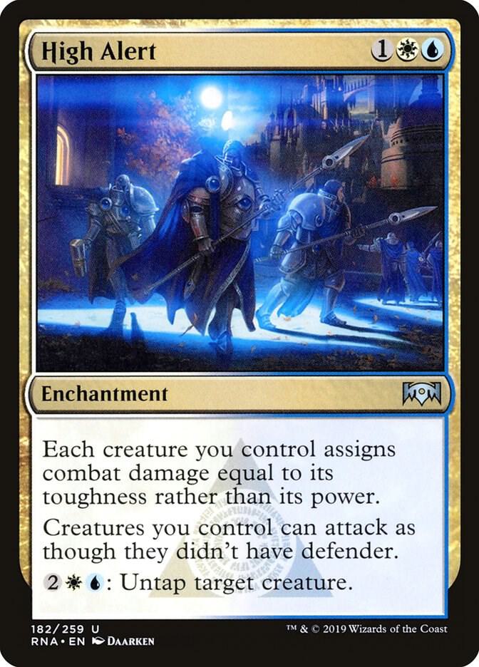 High Alert 182 card from Ravnica Allegiance