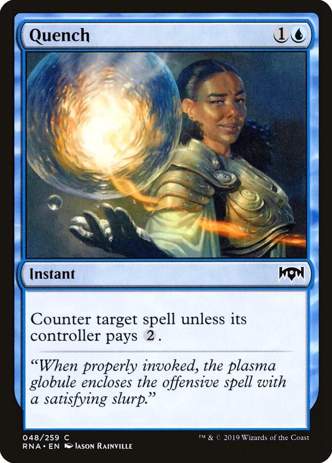 Quench 48 card from Ravnica Allegiance