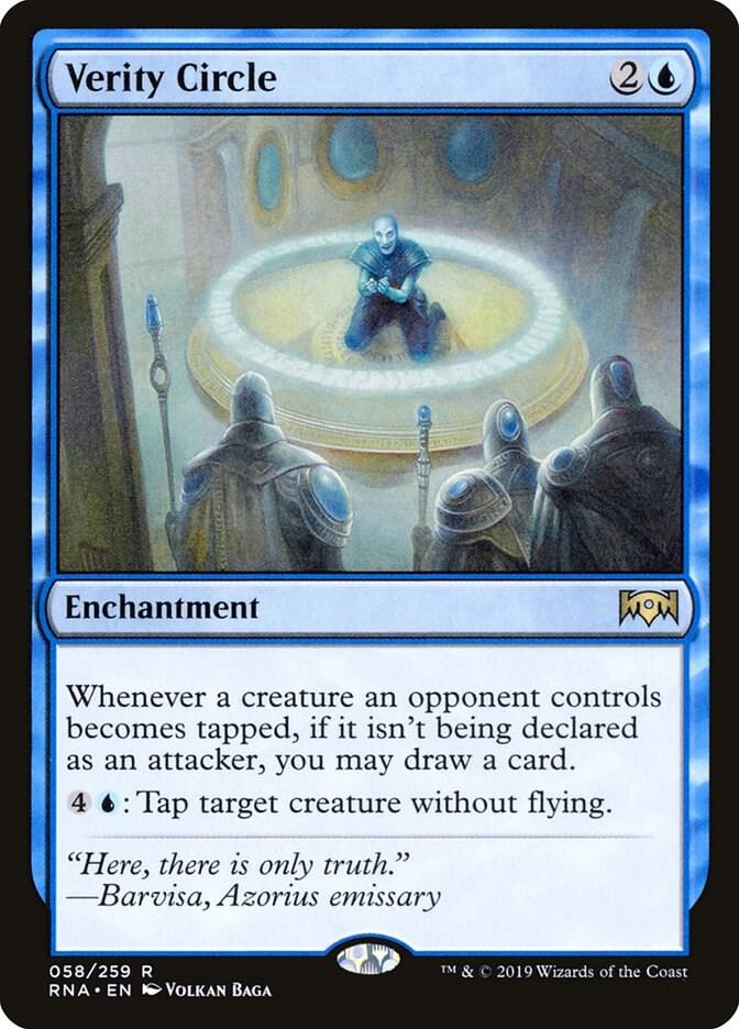 Verity Circle 58 card from Ravnica Allegiance