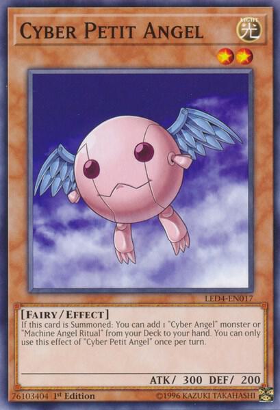 Cyber Petit Angel LED4-EN017 card from Legendary Duelists: Sisters of the Rose
