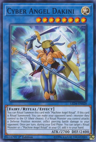 Cyber Angel Dakini LED4-EN020 card from Legendary Duelists: Sisters of the Rose