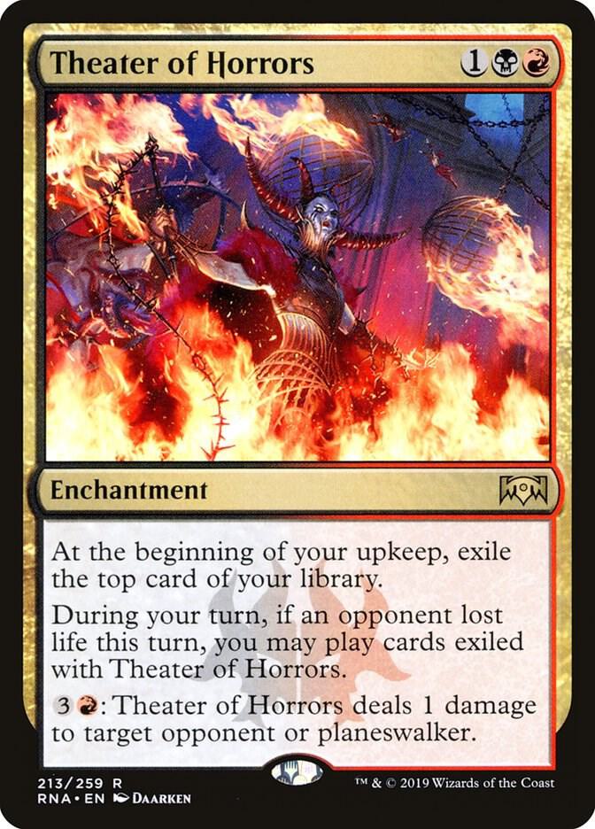 Theater of Horrors 213 card from Ravnica Allegiance
