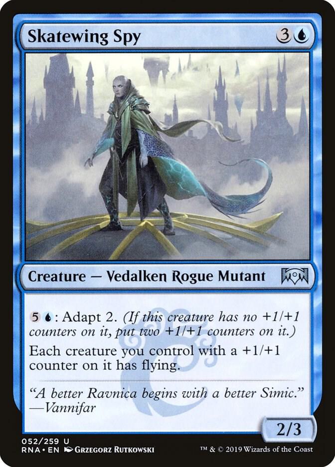 Skatewing Spy 52 card from Ravnica Allegiance