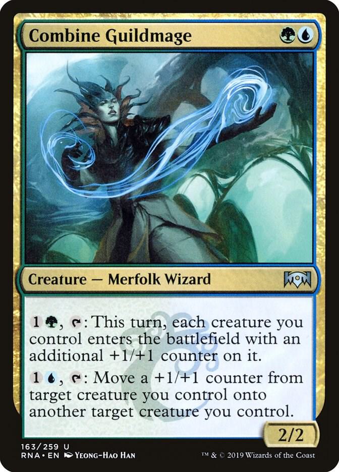 Combine Guildmage 163 card from Ravnica Allegiance