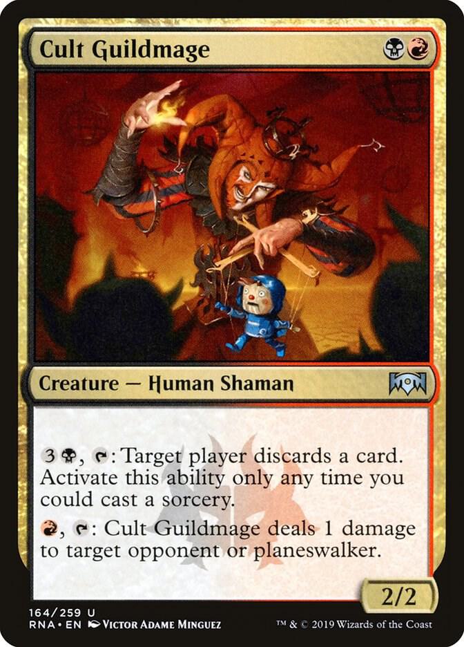 Cult Guildmage 164 card from Ravnica Allegiance