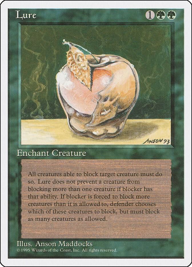 Lure card from Fourth Edition