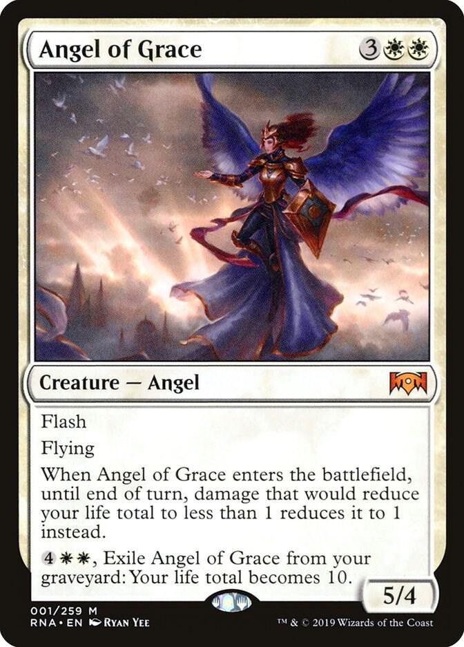 Angel of Grace 1 card from Ravnica Allegiance