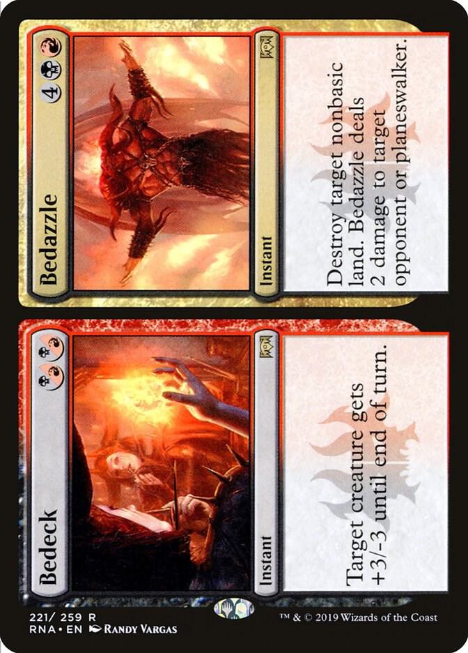 Bedeck // Bedazzle 221 card from Ravnica Allegiance