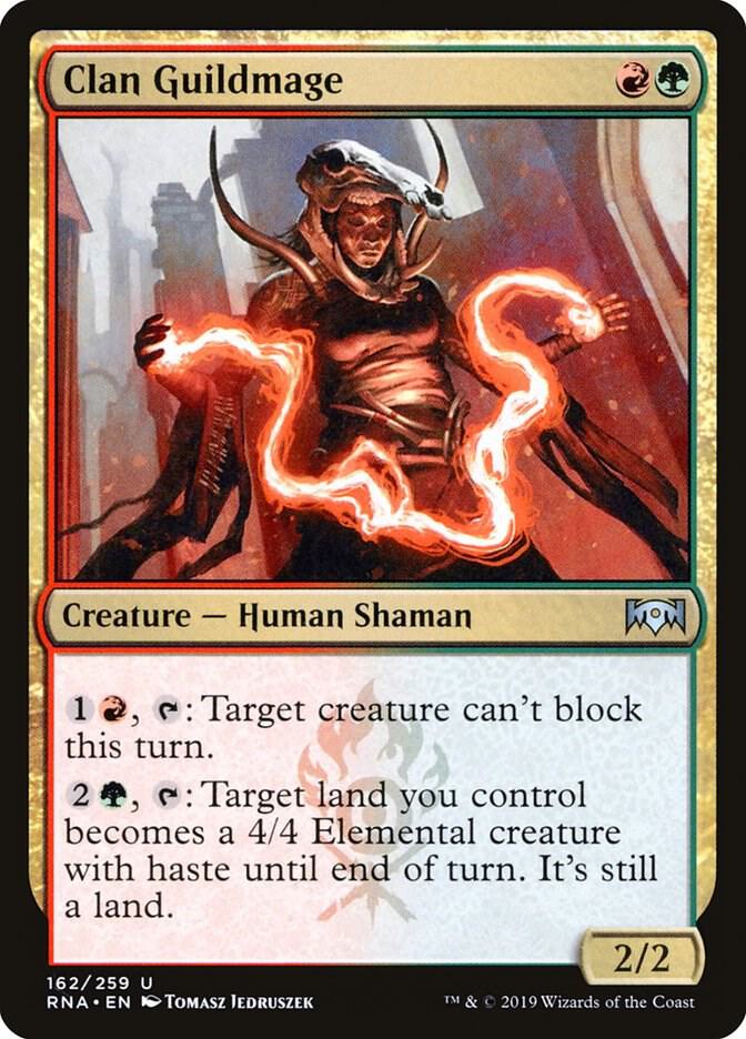 Clan Guildmage 162 card from Ravnica Allegiance
