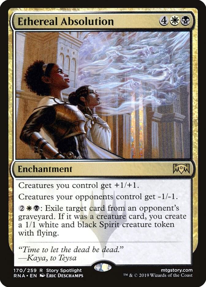 Ethereal Absolution 170 card from Ravnica Allegiance