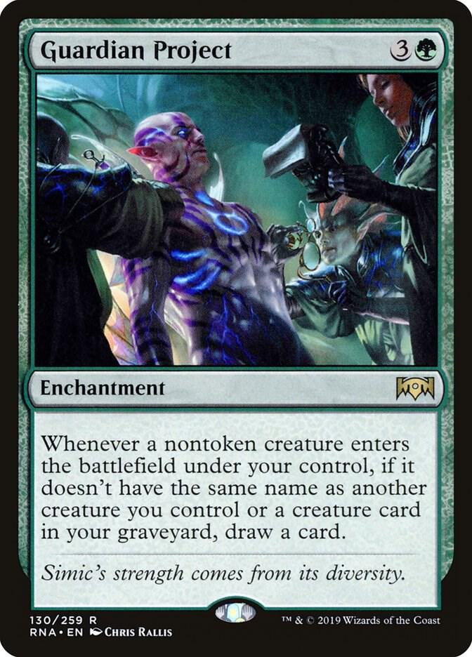 Guardian Project 130 card from Ravnica Allegiance