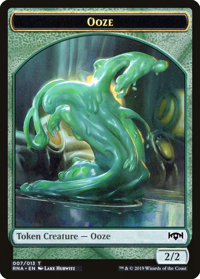 Ooze Token 7 card from Ravnica Allegiance