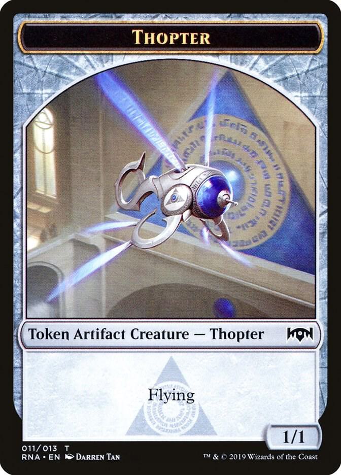 Thopter Token 11 card from Ravnica Allegiance