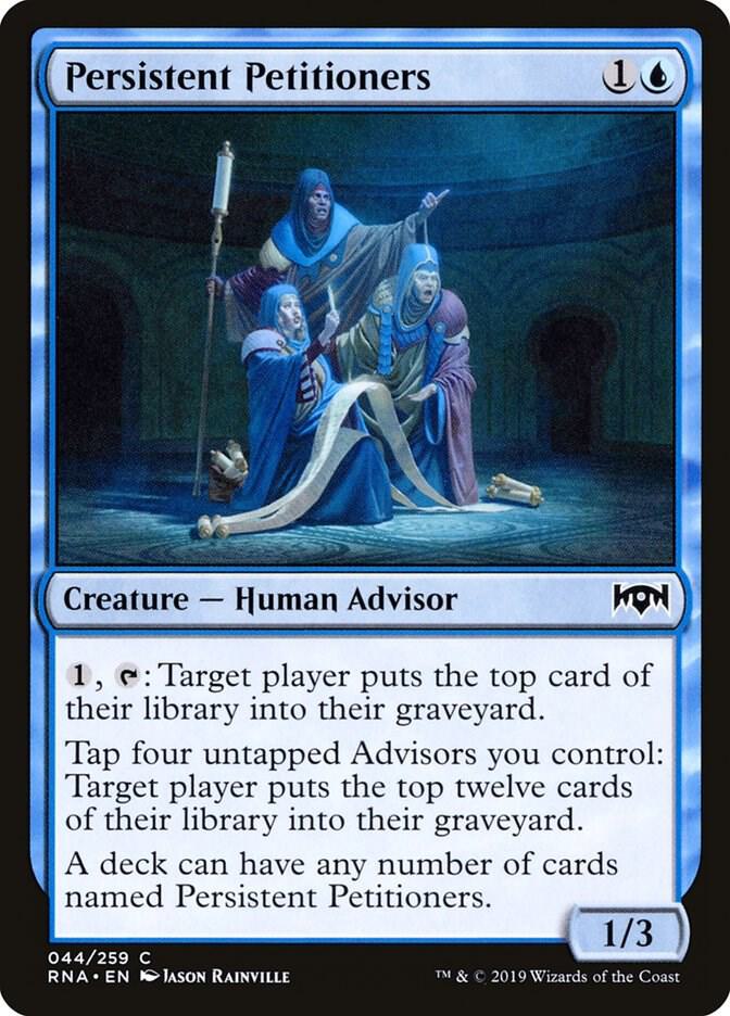 Persistent Petitioners 44 card from Ravnica Allegiance