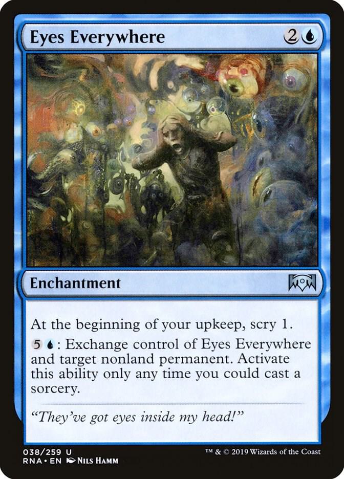 Eyes Everywhere 38 card from Ravnica Allegiance