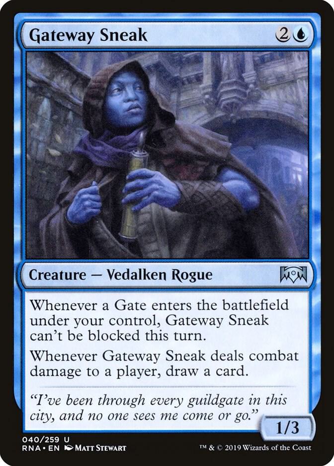 Gateway Sneak 40 card from Ravnica Allegiance