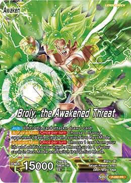 Broly // Broly, the Awakened Threat (Broly Pack Vol. 1) P-092 card from Promotion Cards
