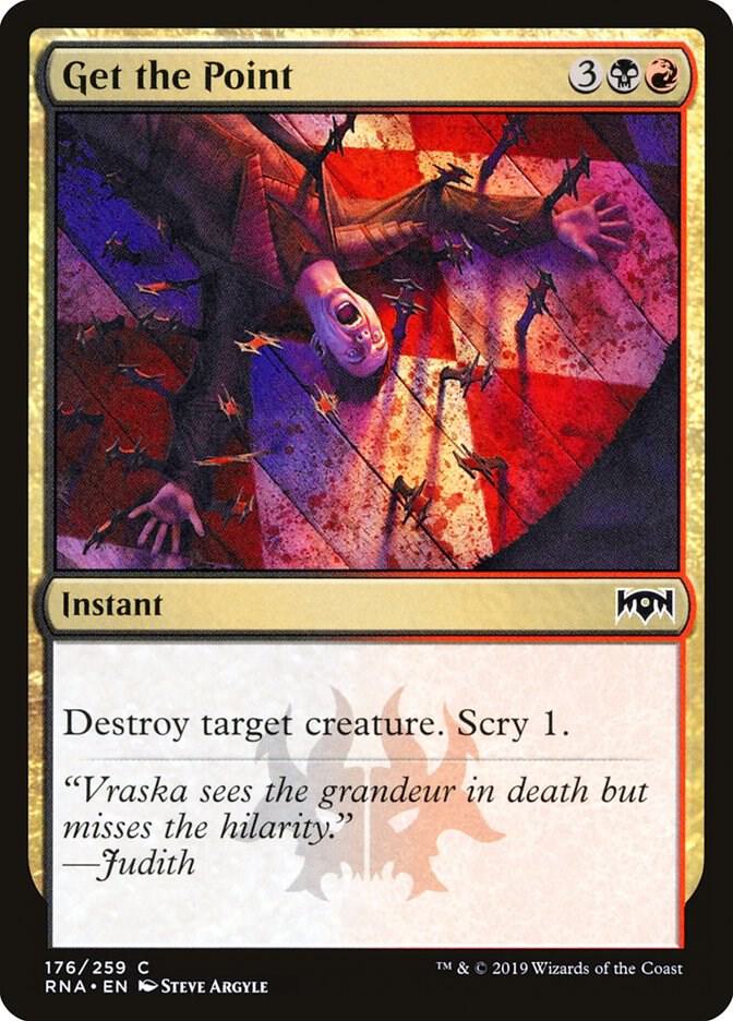 Get the Point 176 card from Ravnica Allegiance