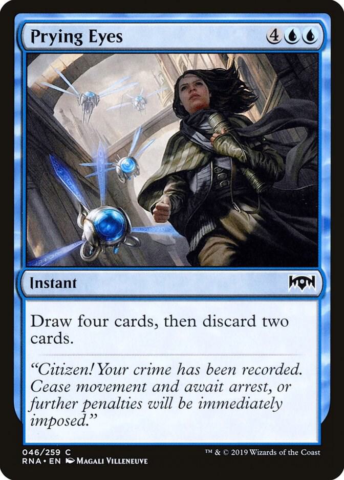 Prying Eyes 46 card from Ravnica Allegiance