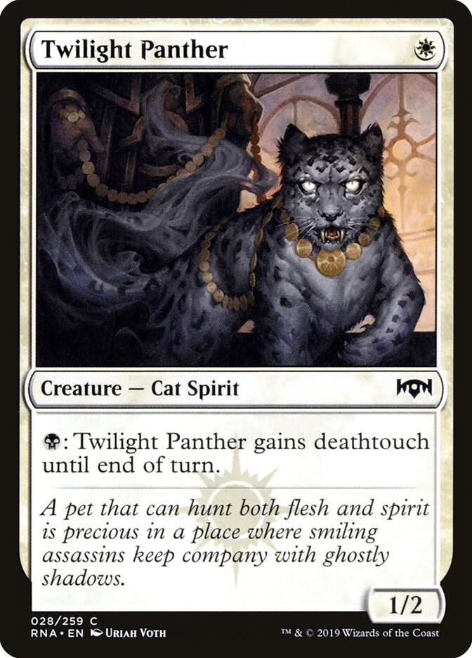 Twilight Panther 28 card from Ravnica Allegiance
