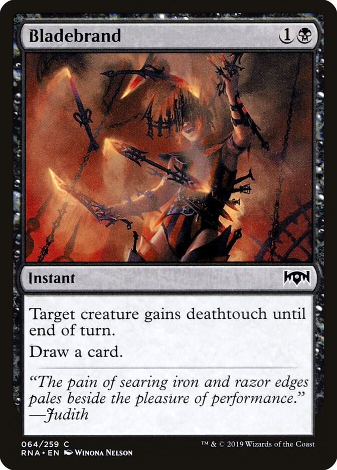 Bladebrand 64 card from Ravnica Allegiance
