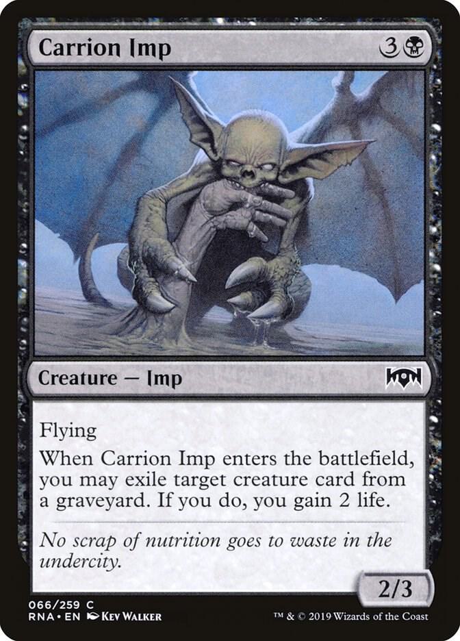 Carrion Imp 66 card from Ravnica Allegiance