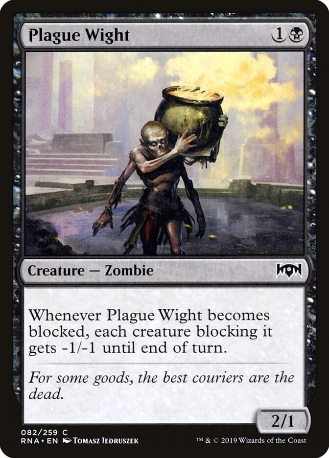 Plague Wight 82 card from Ravnica Allegiance
