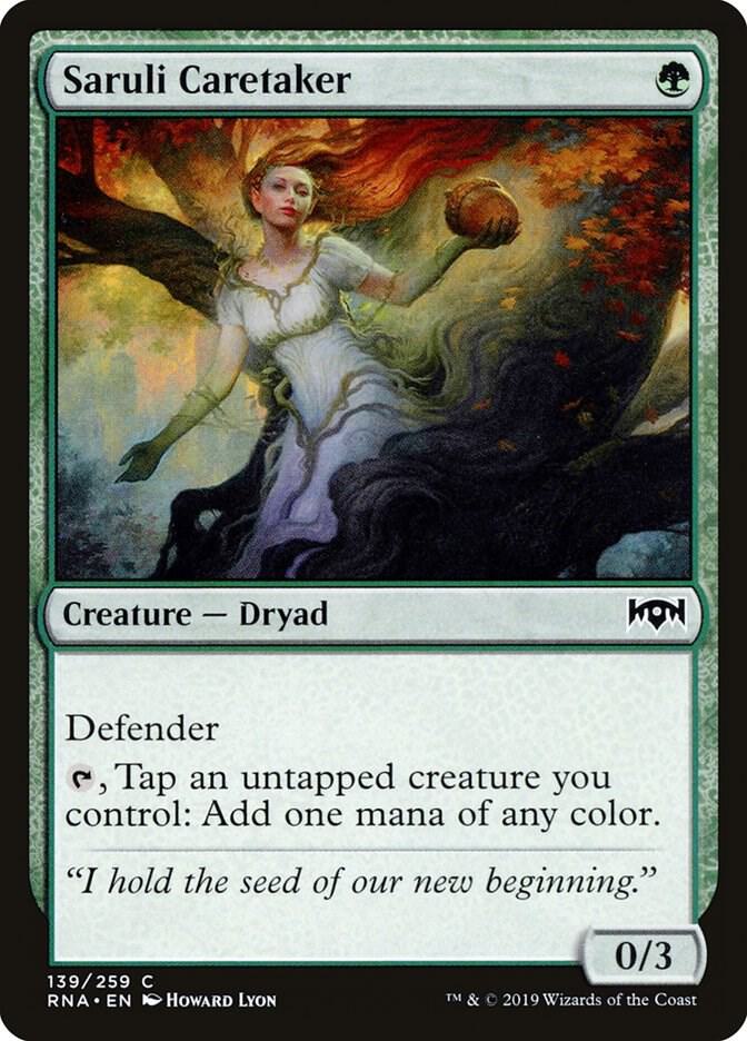 Saruli Caretaker 139 card from Ravnica Allegiance