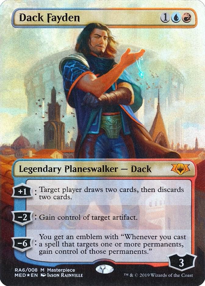 Dack Fayden RA6 card from Mythic Edition: Ravnica Allegiance