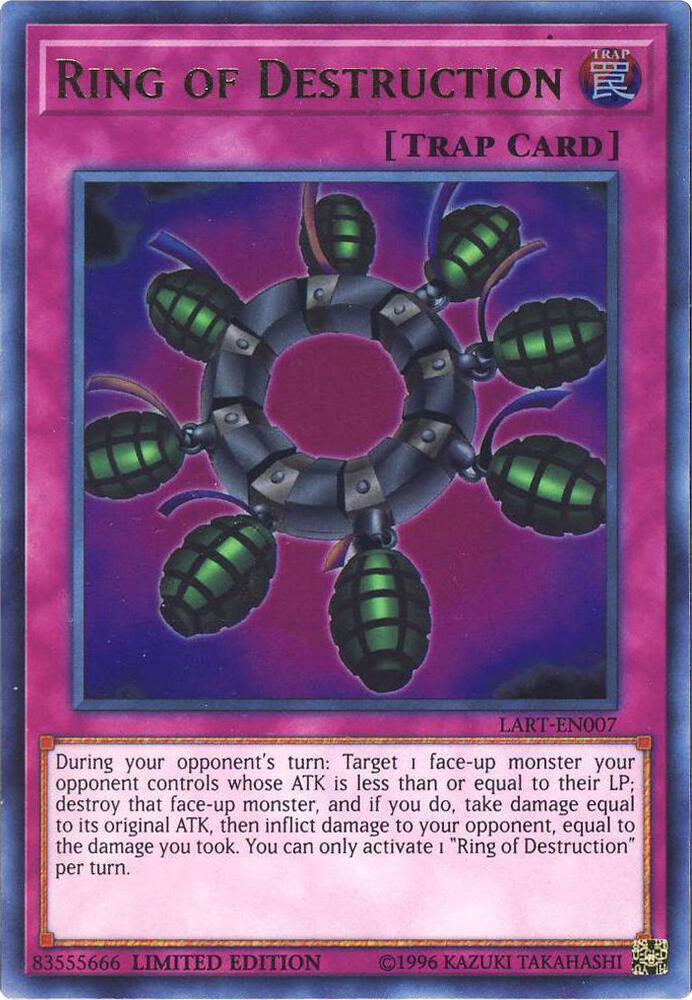 Ring of Destruction LART-EN007 card from The Lost Art Promotion