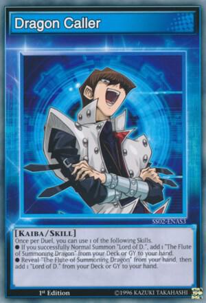Dragon Caller SS02-ENAS3 card from Speed Duel Decks: Duelists of Tomorrow