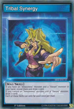 Tribal Synergy SS02-ENCS3 card from Speed Duel Decks: Duelists of Tomorrow