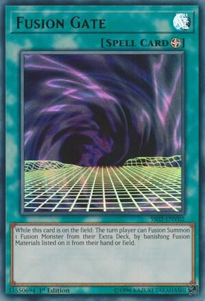 Fusion Gate SS02-ENV02 card from Speed Duel Decks: Duelists of Tomorrow