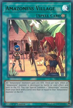 Amazoness Village SS02-ENV03 card from Speed Duel Decks: Duelists of Tomorrow