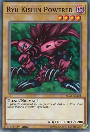 Ryu-Kishin Powered SS02-ENA03 card from Speed Duel Decks: Duelists of Tomorrow