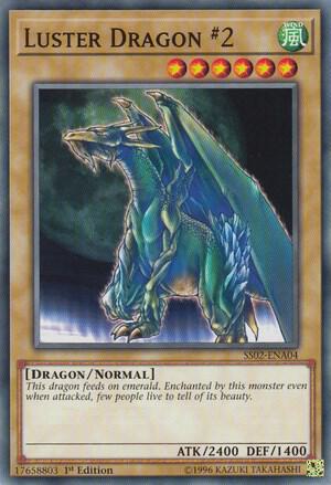 Luster Dragon #2 SS02-ENA04 card from Speed Duel Decks: Duelists of Tomorrow