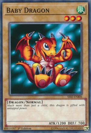 Baby Dragon SS02-ENB06 card from Speed Duel Decks: Duelists of Tomorrow