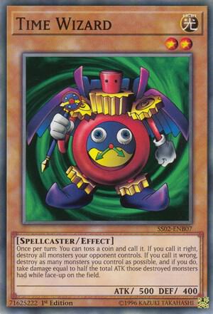 Time Wizard SS02-ENB07 card from Speed Duel Decks: Duelists of Tomorrow