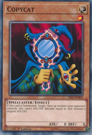 Copycat SS02-ENB09 card from Speed Duel Decks: Duelists of Tomorrow