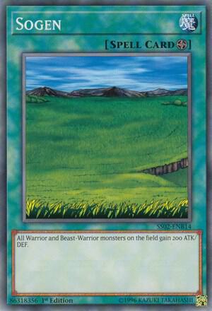 Sogen SS02-ENB14 card from Speed Duel Decks: Duelists of Tomorrow