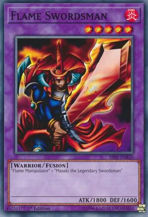 Flame Swordsman SS02-ENB20 card from Speed Duel Decks: Duelists of Tomorrow