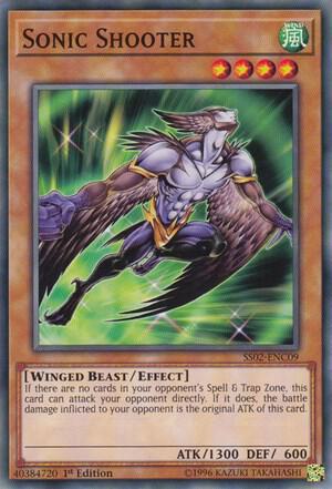 Sonic Shooter SS02-ENC09 card from Speed Duel Decks: Duelists of Tomorrow
