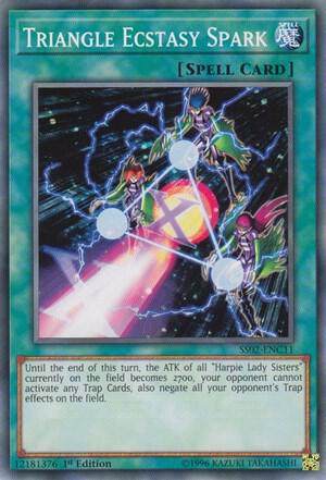 Triangle Ecstasy Spark SS02-ENC11 card from Speed Duel Decks: Duelists of Tomorrow