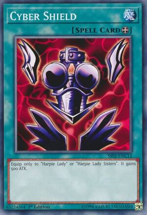 Cyber Shield SS02-ENC12 card from Speed Duel Decks: Duelists of Tomorrow