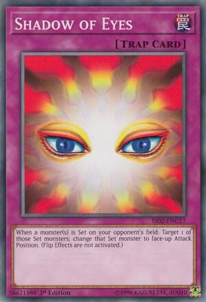 Shadow of Eyes SS02-ENC17 card from Speed Duel Decks: Duelists of Tomorrow