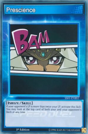 Prescience SS01-ENBS1 card from Speed Duel Decks: Destiny Masters