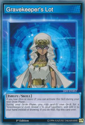 Gravekeeper's Lot SS01-ENBS2 card from Speed Duel Decks: Destiny Masters