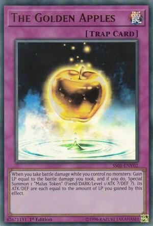 The Golden Apples SS01-ENV02 card from Speed Duel Decks: Destiny Masters