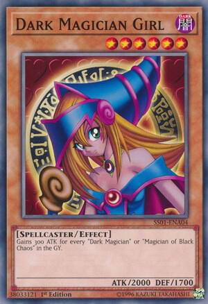 Dark Magician Girl SS01-ENA04 card from Speed Duel Decks: Destiny Masters