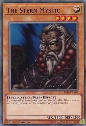 The Stern Mystic SS01-ENA06 card from Speed Duel Decks: Destiny Masters